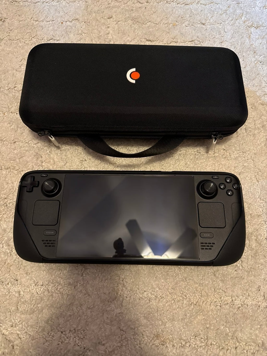 Steam Deck OLED 1tb plus sd 1tb included case 1L23