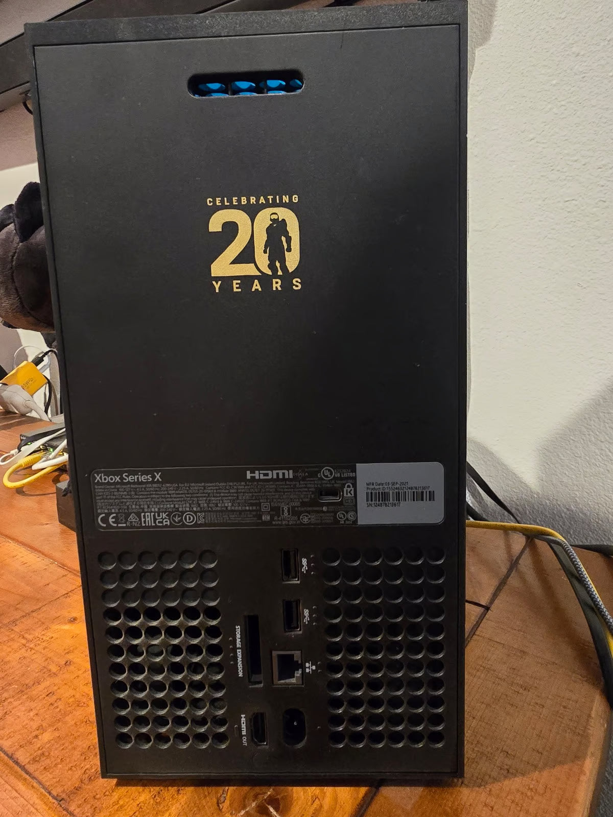 Xbox Series X 20th anniversary Halo edition 3A85