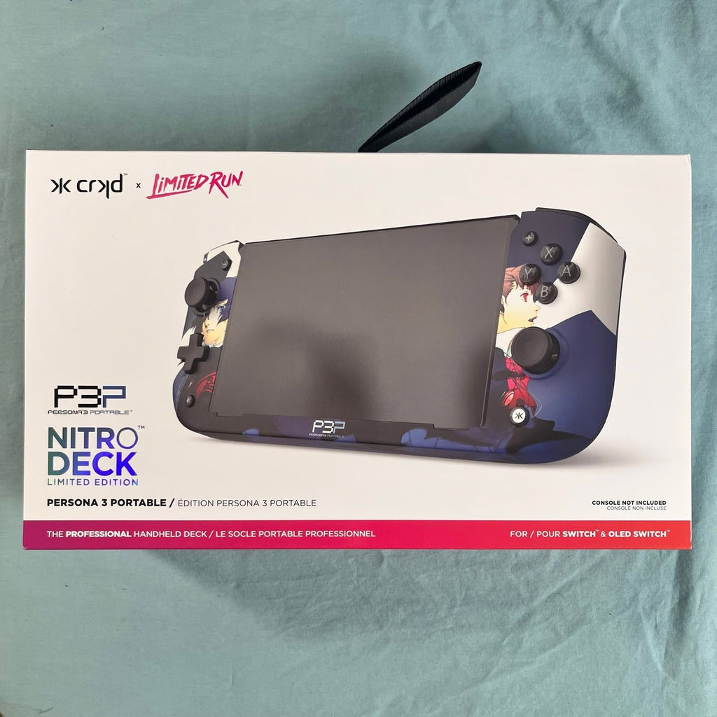 Nintendo Switch Nitro Deck Persona 3 Limited edition for oled and original 7O55