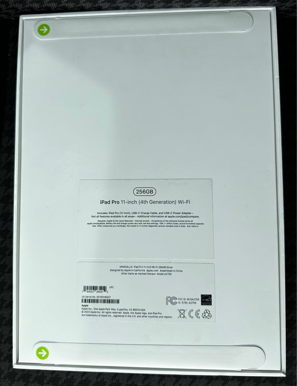 ipad pro 4th generation and iPad Air 5th gen 9C15