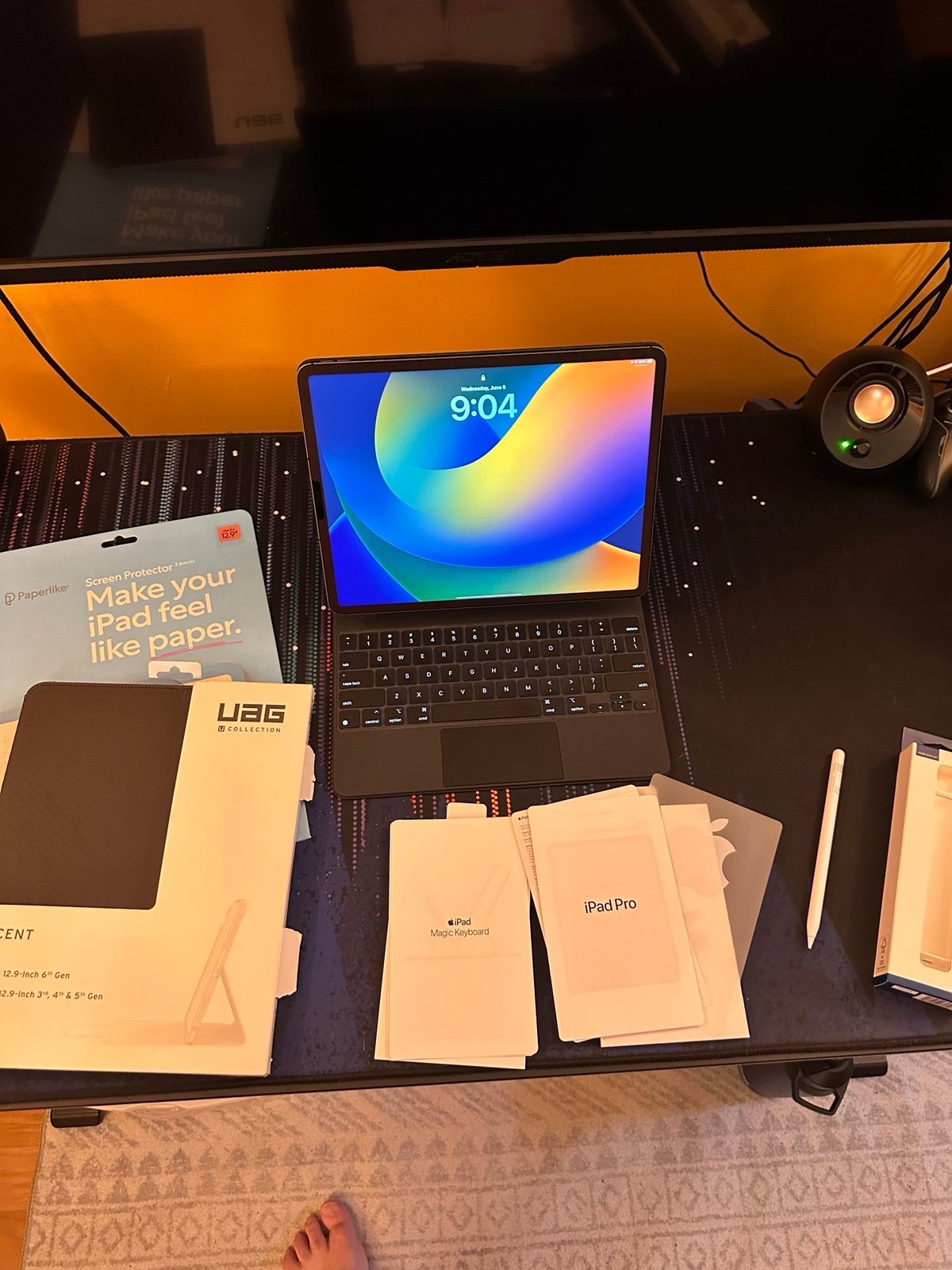 Apple iPad Pro 12.9�?5 Generation M1 16gb 2TB Cellular Version Space Gray D Bran 1G57