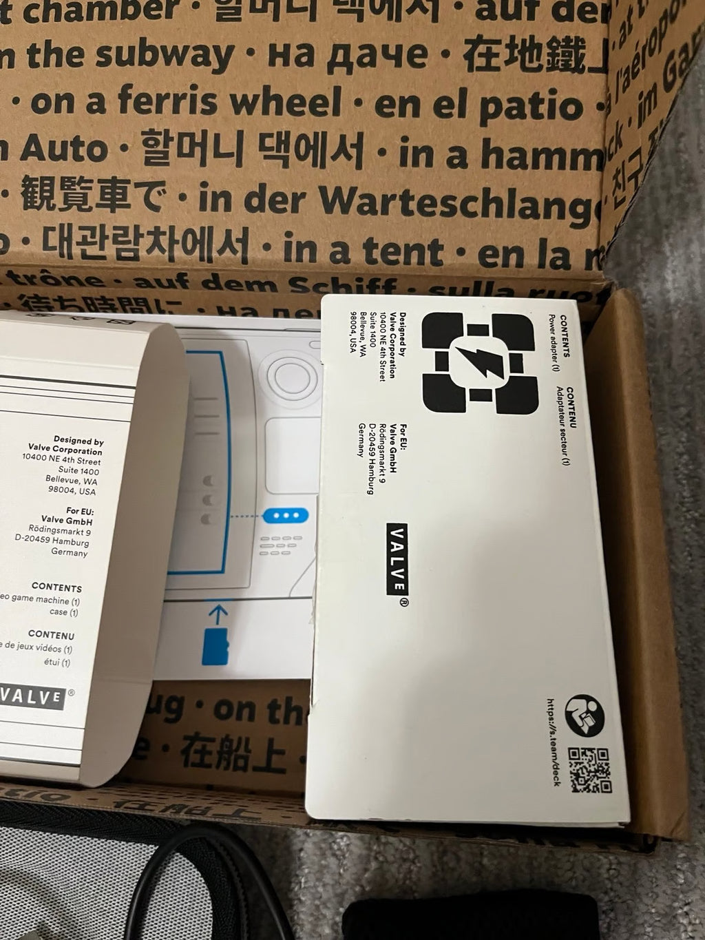 Steam Deck LCD 512gb handheld video game gaming console 2F92