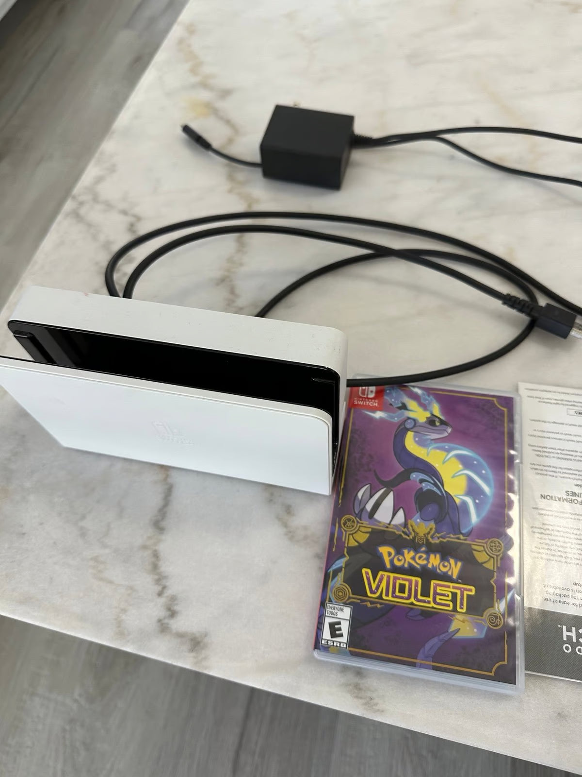Nintendo Switch OLED with Pokemon Violet 7L71