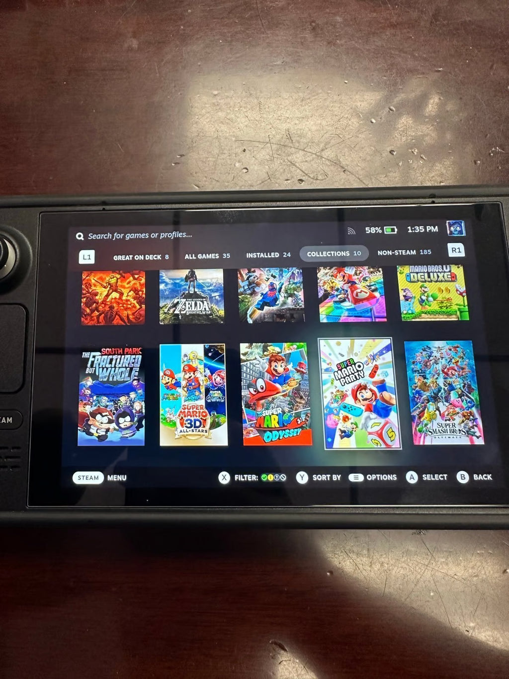 Valve Steam Deck LCD 256gb + 1tb Micro SD Card LIKE NEW! 8S33