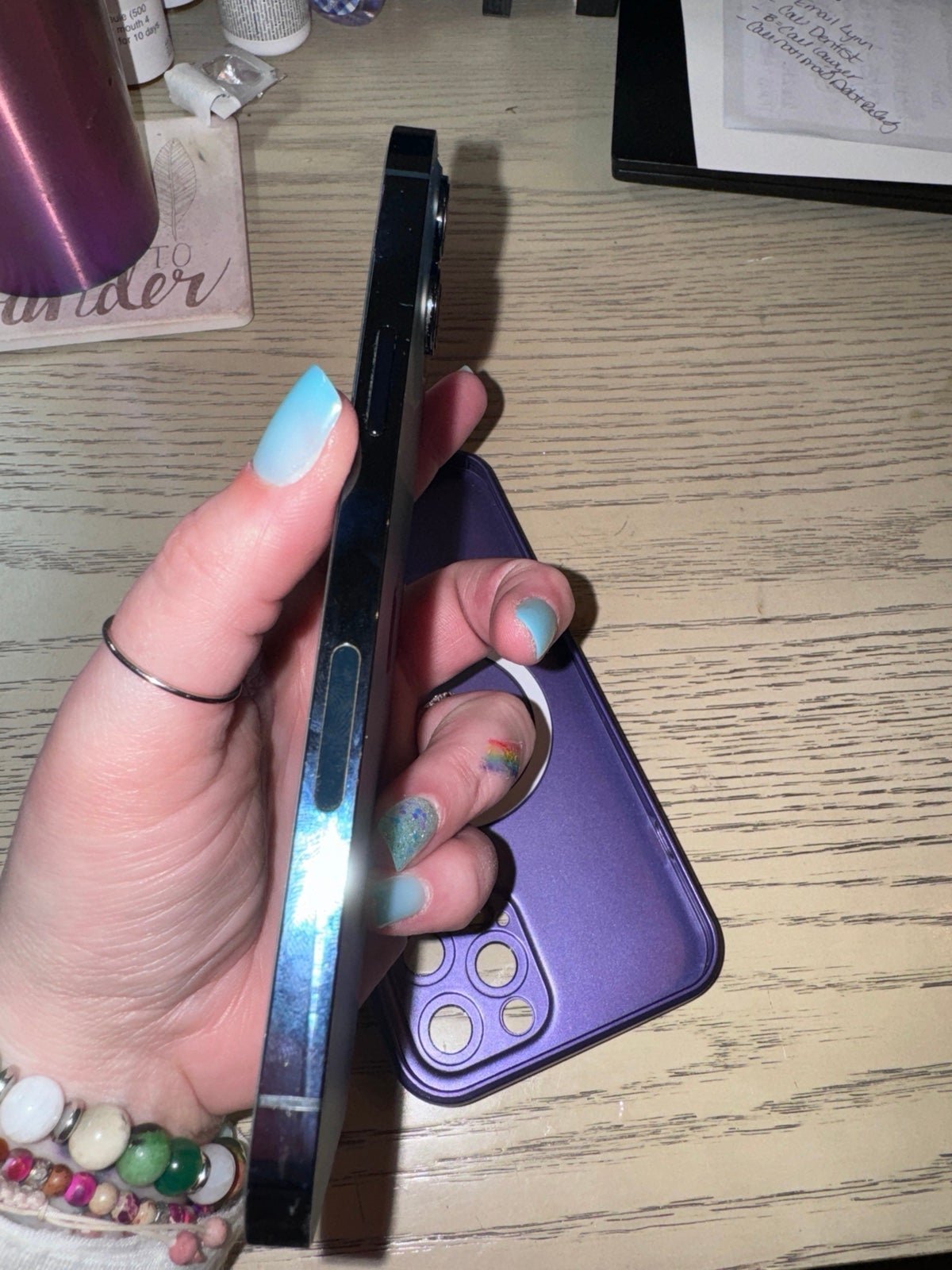 Apple iPhone 12 Pro Max 128 GB in Pacific Blue for AT&T 6D81