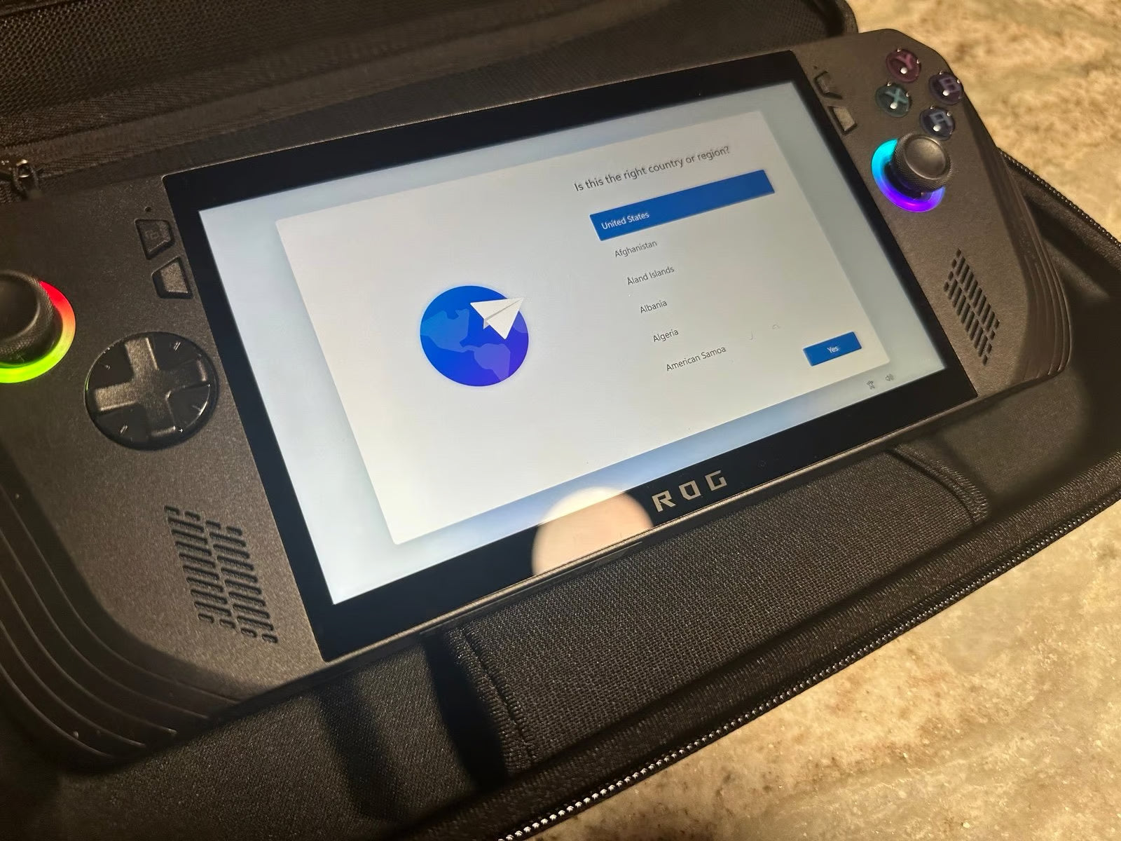 ASUS Rog Ally X windows 11 PC Handheld 9Q11