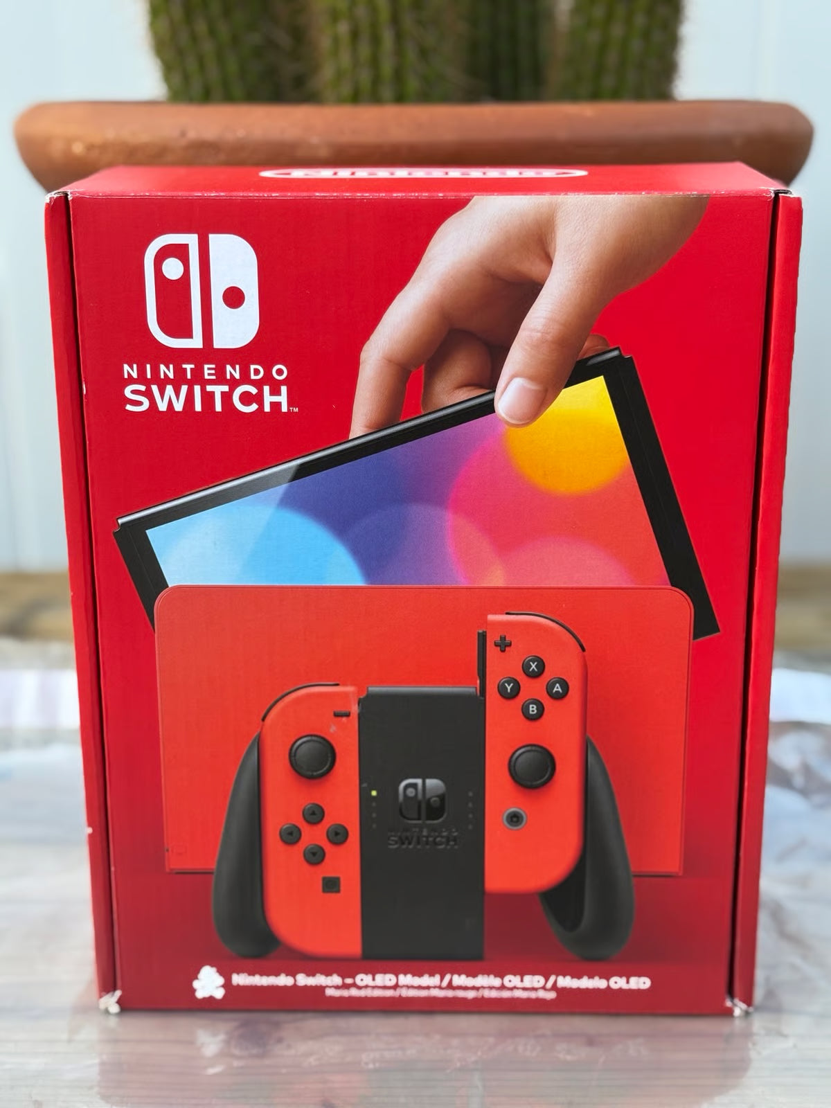 Nintendo Switch OLED with Red Console Limited Edition 9F88