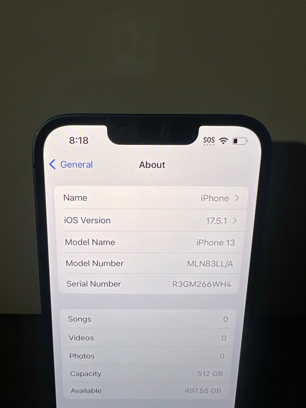 Apple iPhone 13 512GB 7H83