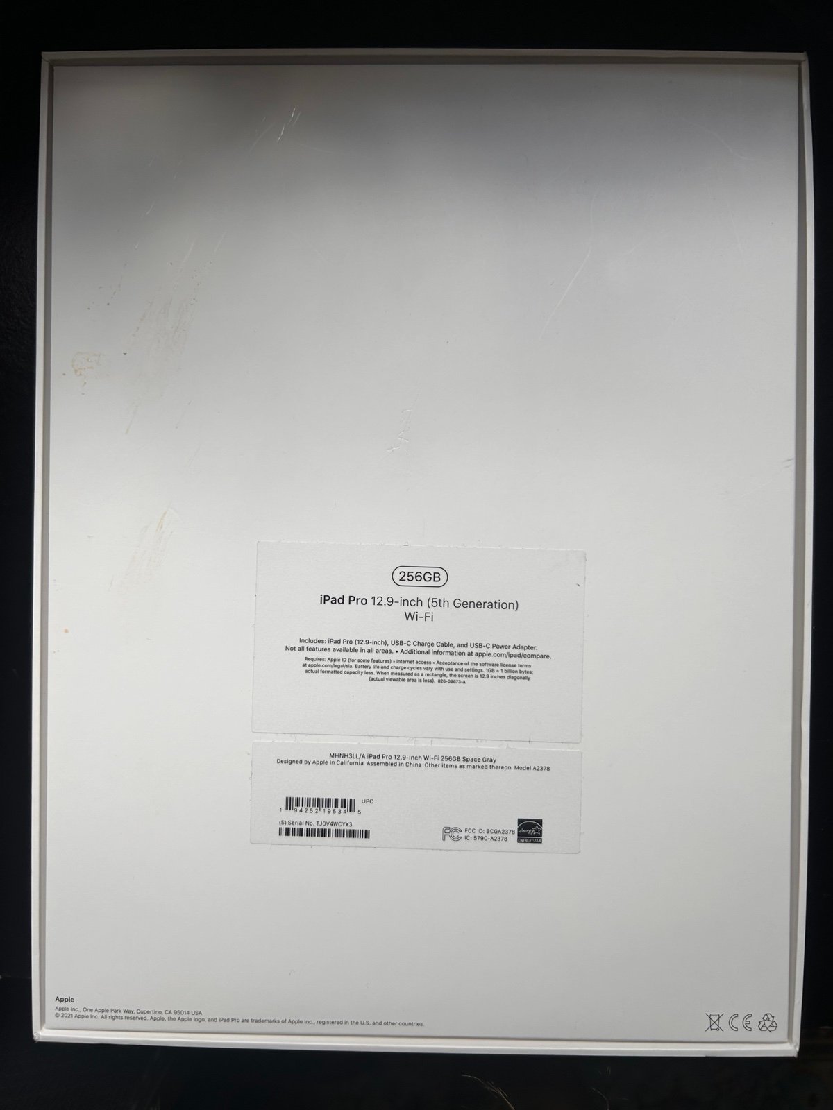 Apple iPad Pro 5th Generation 7G19