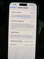 iPhone 15 plus- 256GB 8E25