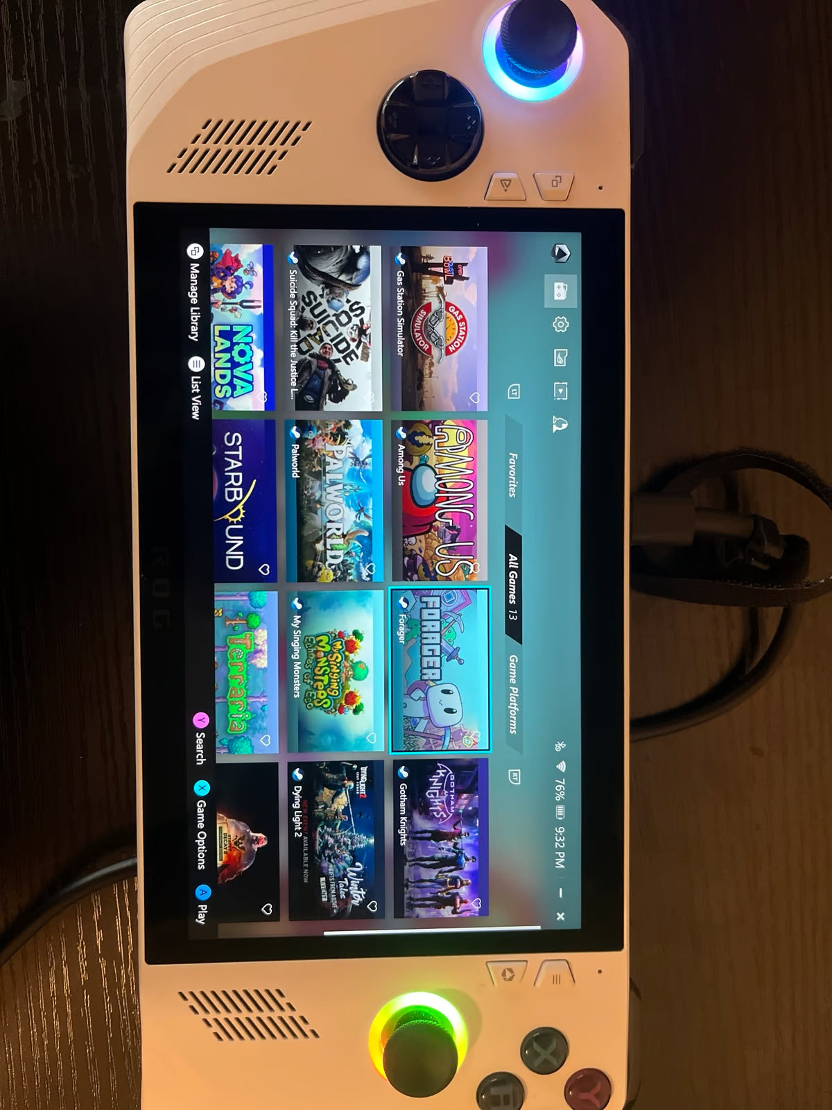 ASUS rog ally z1 extreme 9J95