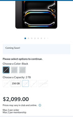 ipad pro 13 inch m4 2TB 7P52