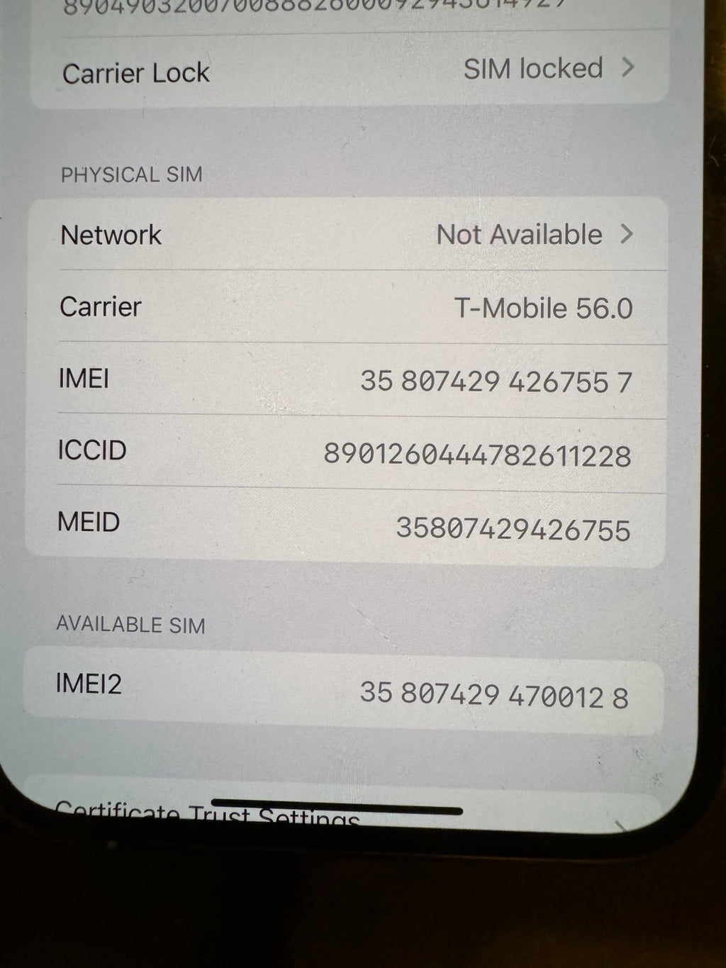 Apple iPhone 13 Pro Max 128 GB 8F96