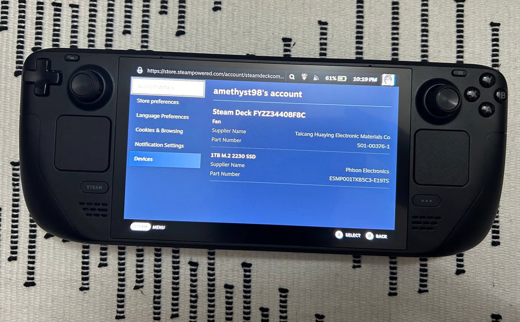 Valve Steam Deck 1 TB OLED 9P25