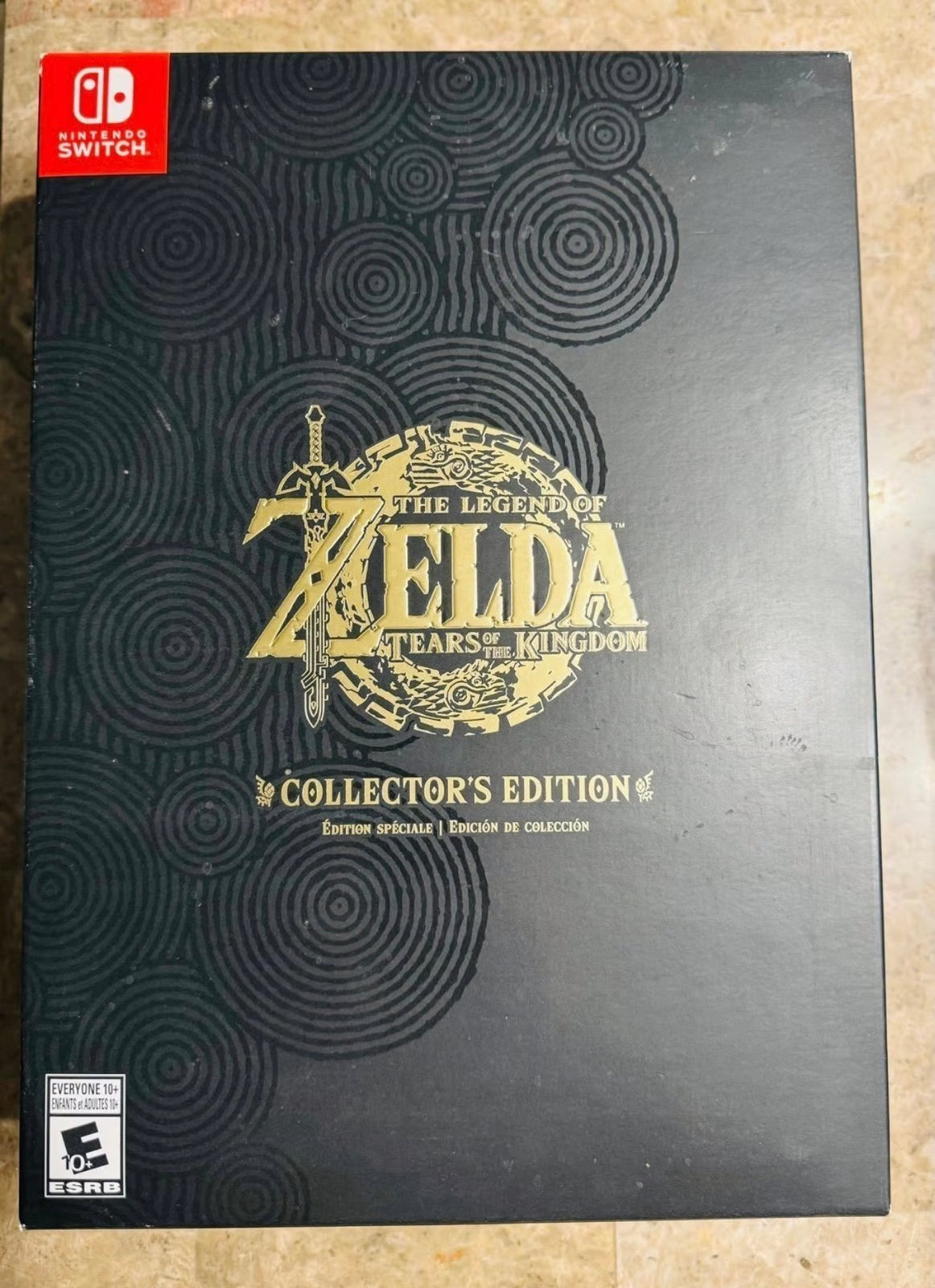 Nintendo Switch The Legend of Zelda Tears of the Kingdom Collectors Bundle 7A67