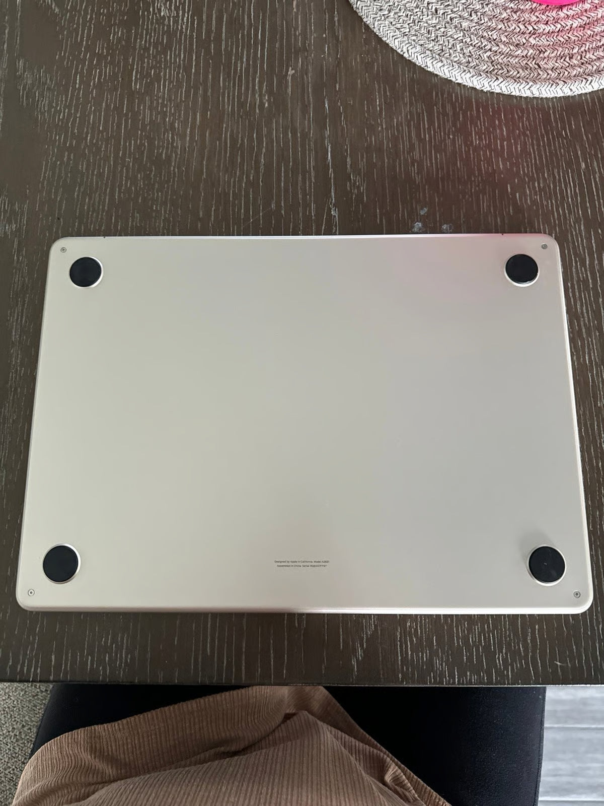 HOLD TIL AUGUST 16鈥搈acbook air m2 6C65