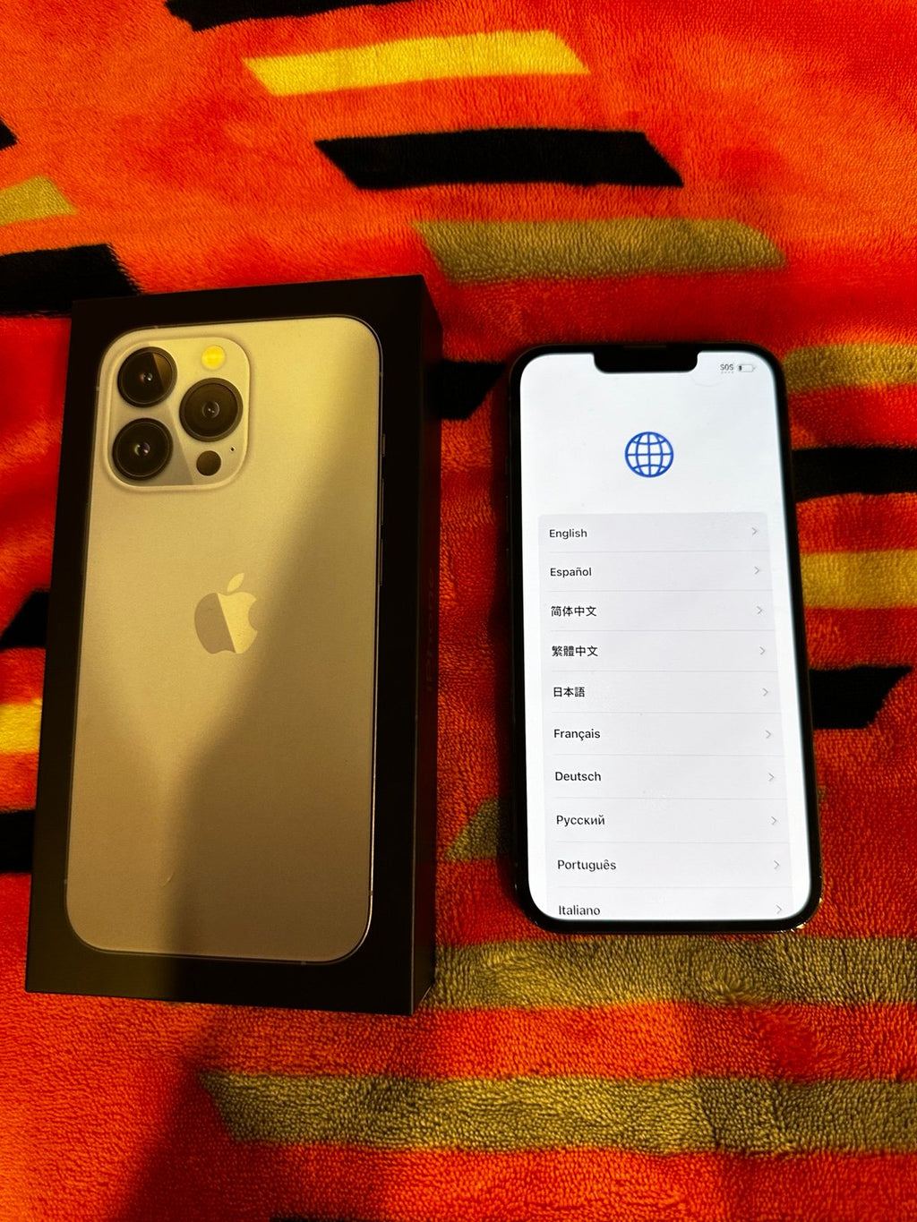 Apple iPhone 12 Pro Pacific Blue 256GB Unlocked 3C75