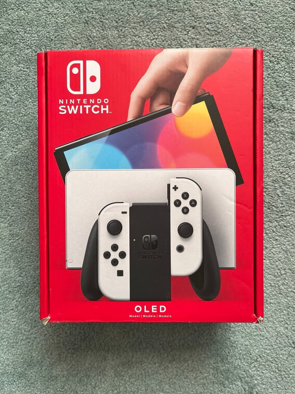 Nintendo Switch OLED Model w/ White Joy-Con White 2Y97
