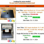 Apple MacBook Air 15in 512GB & 8GB RAM *2023* ONLY 18 CYCLES. 100% Health 6N83