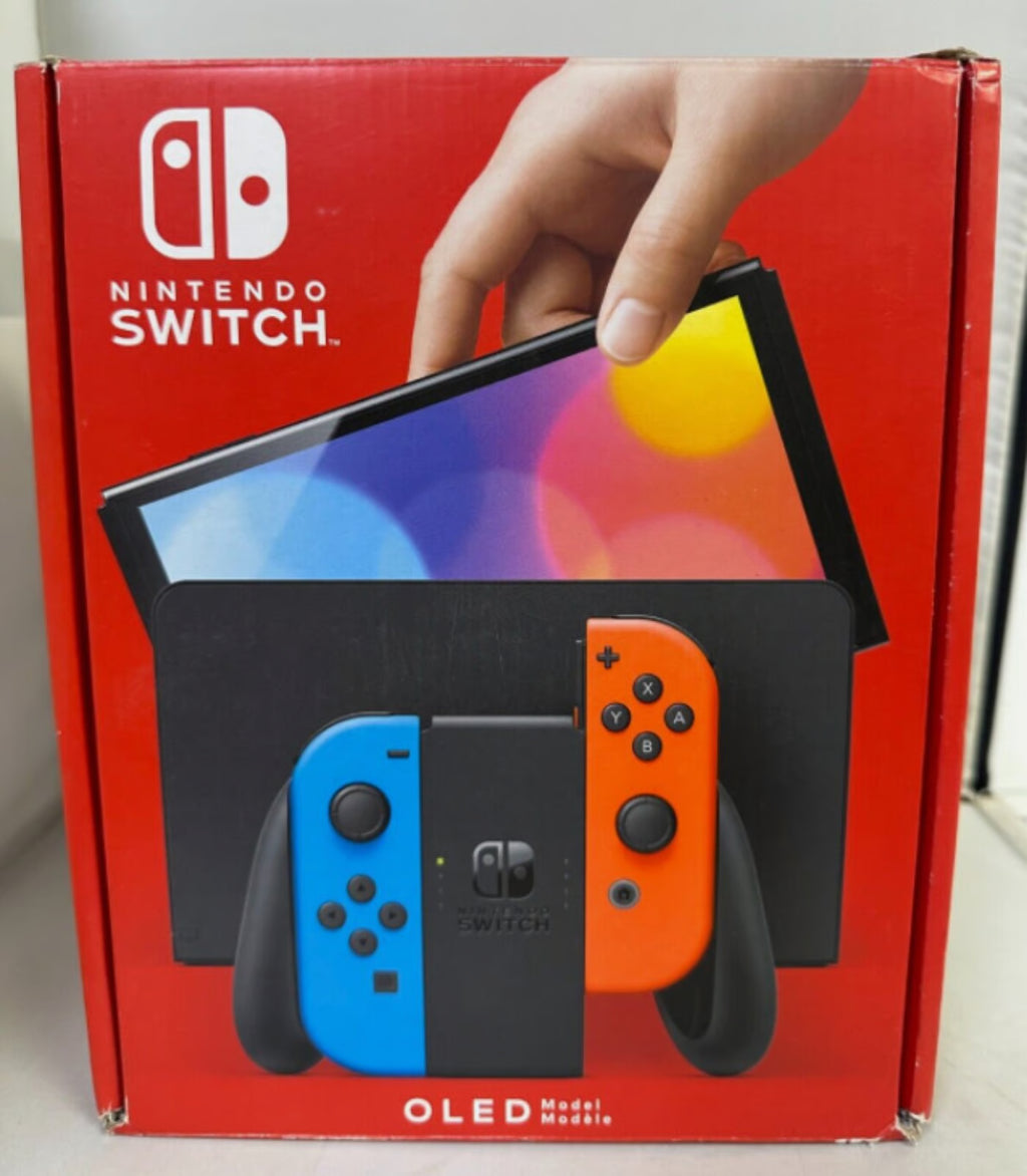 Nintendo Switch OLED Model 64 GB Neon Red & Neon Blue 9D87