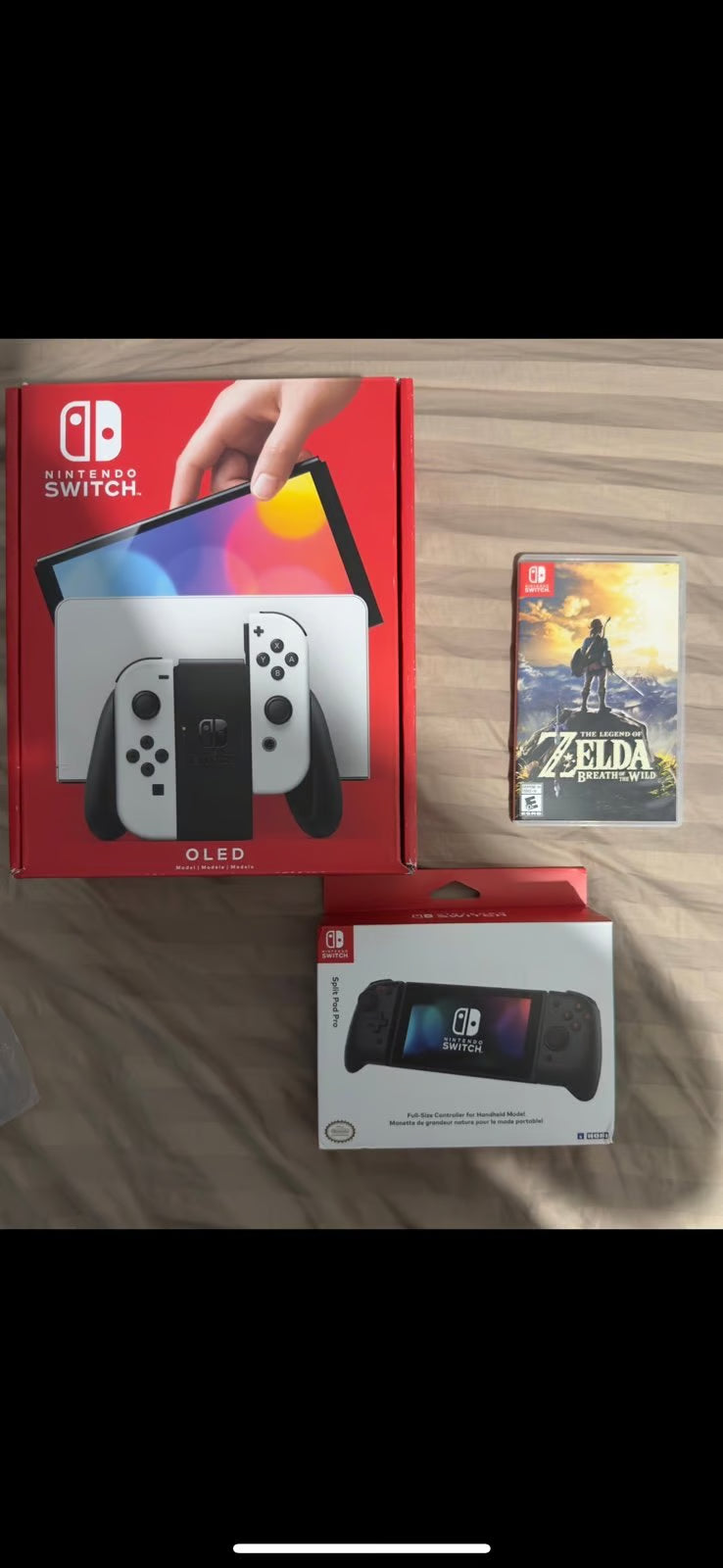 Nintendo switch OLED + accessories 5Y66