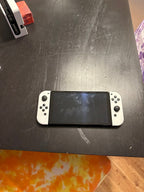White OLED Nintendo Switch Bundle 5N73