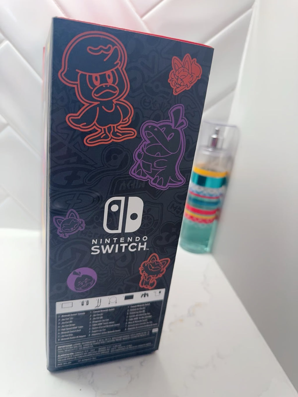 Nintendo Switch 鈥?OLED Model - Pok茅mon Scarlet & Violet Edition Console 1H58