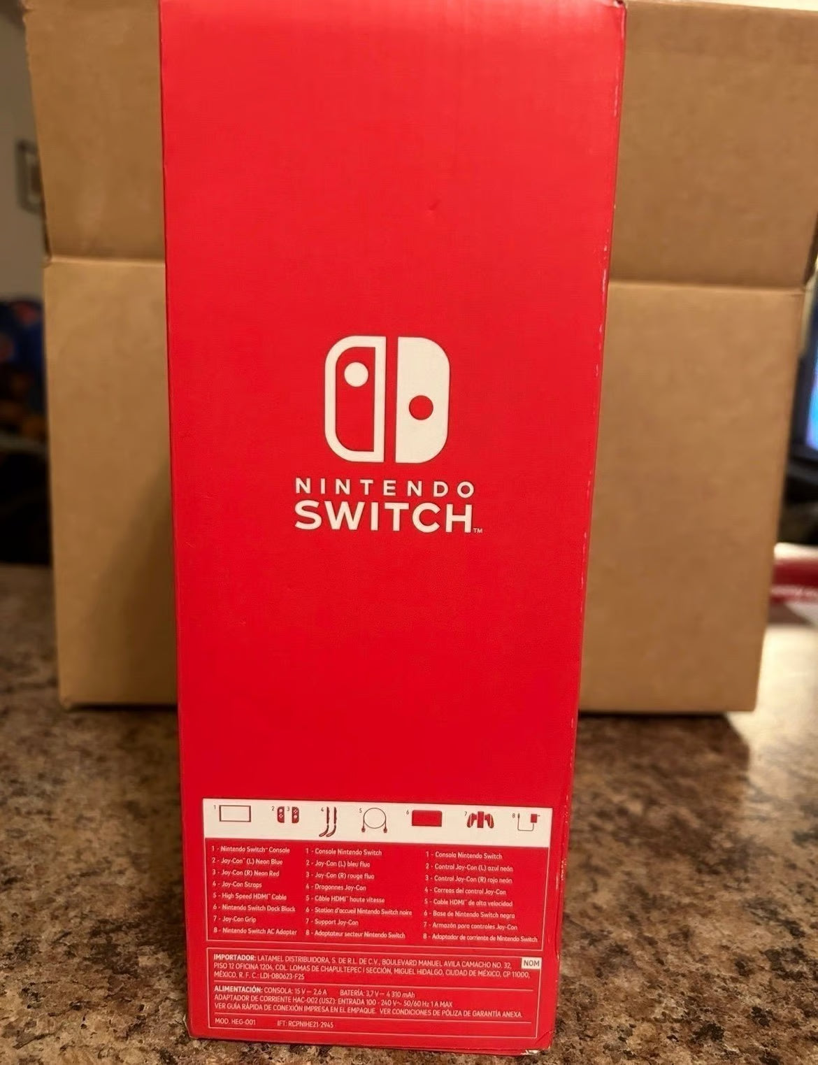 Nintendo Switch OLED Red & Blue 6O62