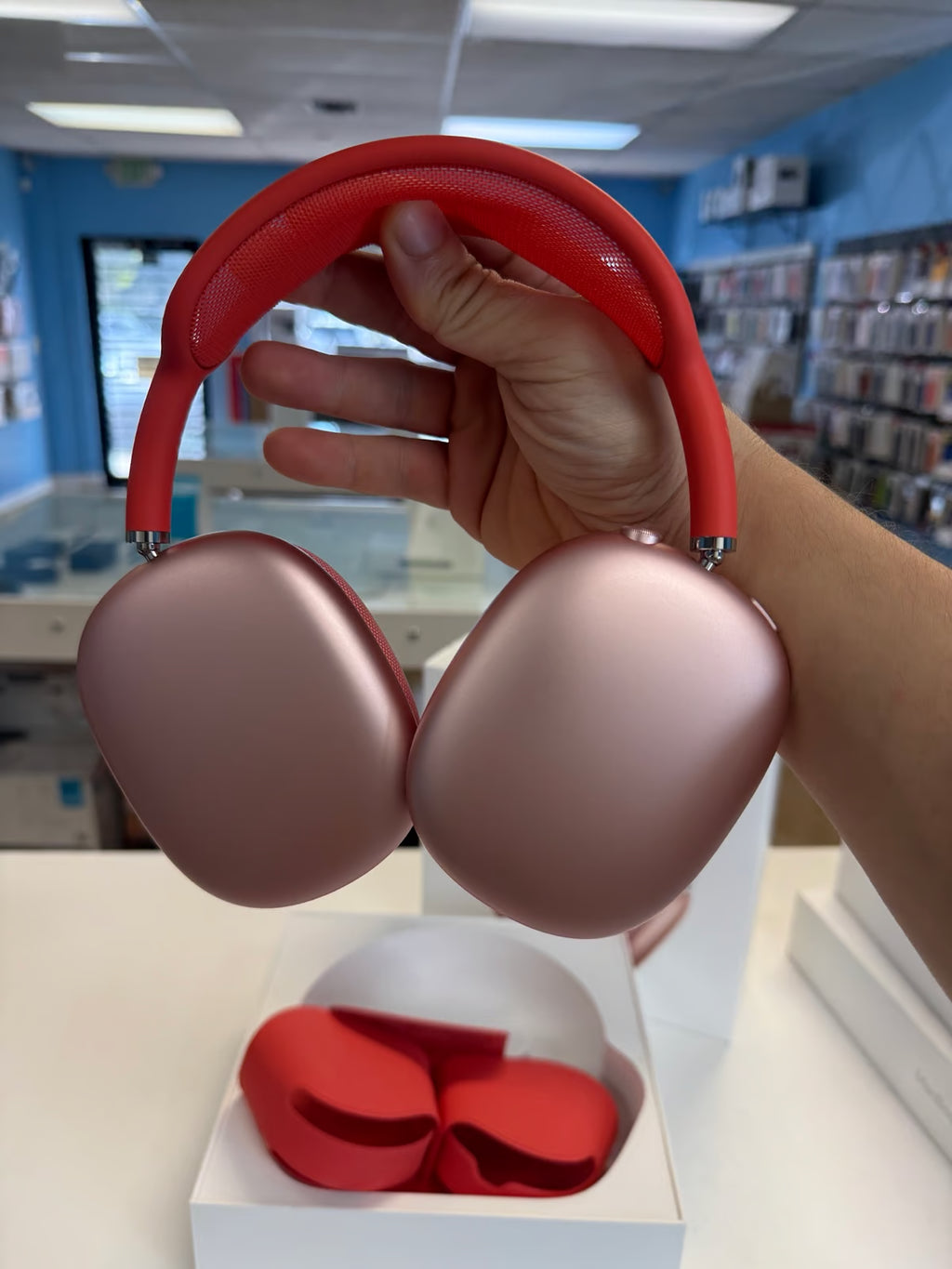 AirPods Max Pink Original Apple Headphones with Apple care till August 2025 9D12