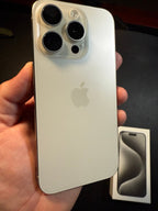 Unlocked iPhone 15 Pro 256GB White Titanium FIRM PRICE 2M67