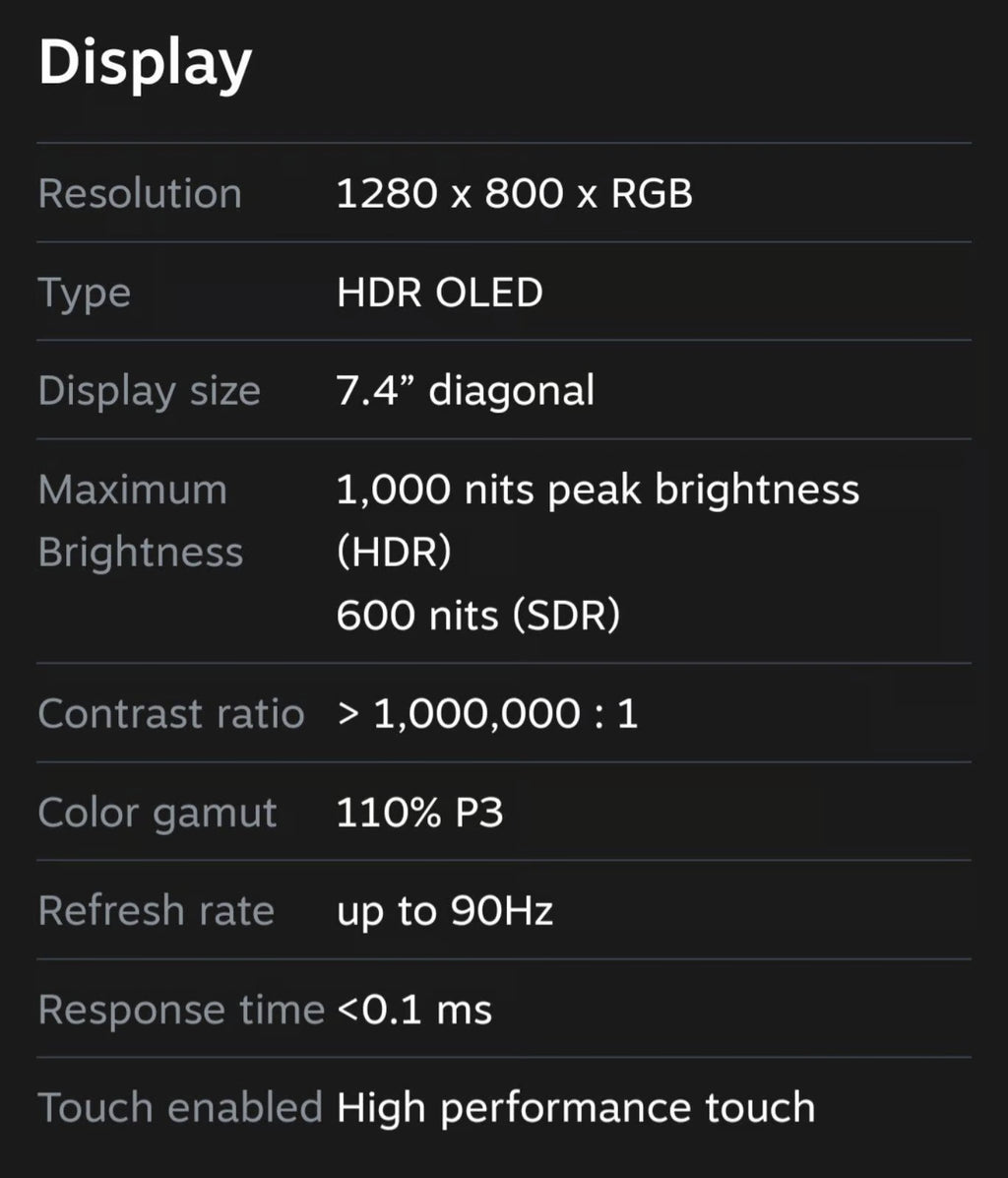 Valve Steam Deck OLED 1TB 3J95