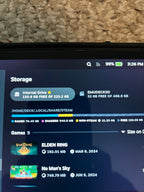 Valve Steam Deck 256 GB Pristine Condition with Bonus 512 GB Micro SD Card 1S12