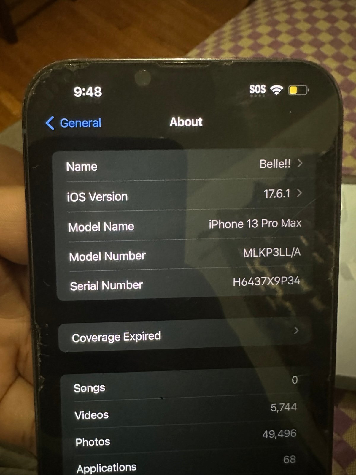 iPhone 13 Pro Max UNLOCKED 3L65