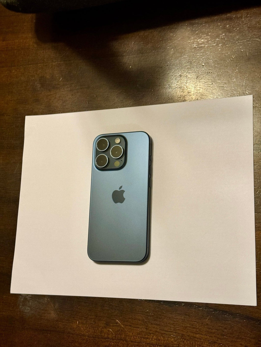 Apple iPhone 15 Pro (Unlocked) Blue Titanium / 256GB / like new 1U73