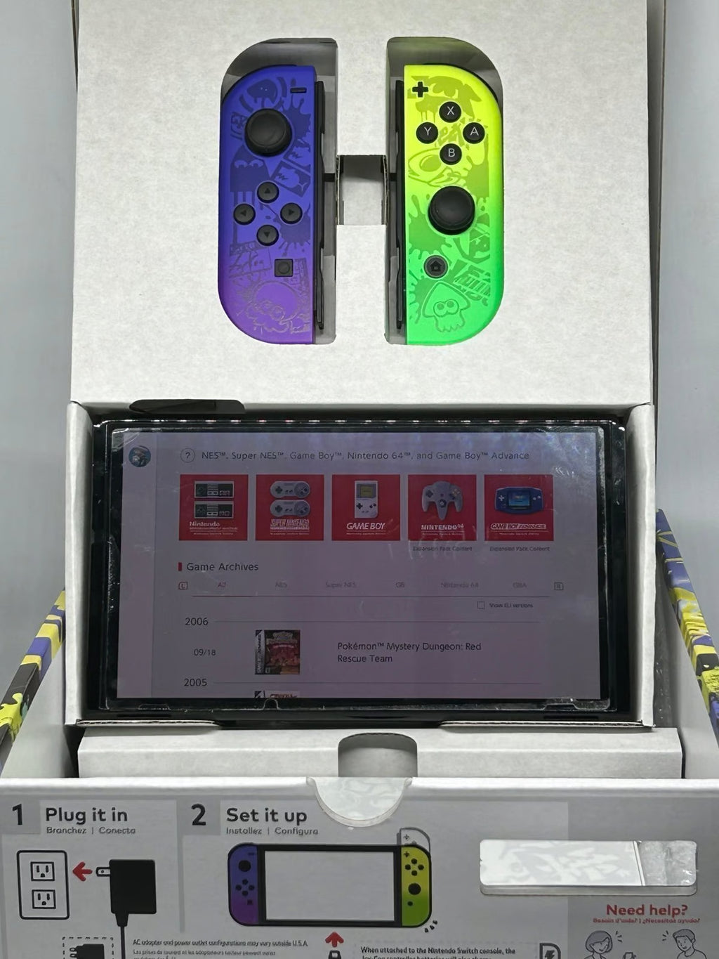 Nintendo Switch OLED Splatoon 3 Special Edition 8F93
