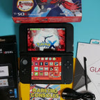 Nintendo 3DS XL Pokemon X and Y Edition 32GB SD, Accessories, Charger, 60+ Games