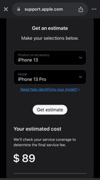iPhone 13 Pro 1TB 5H59