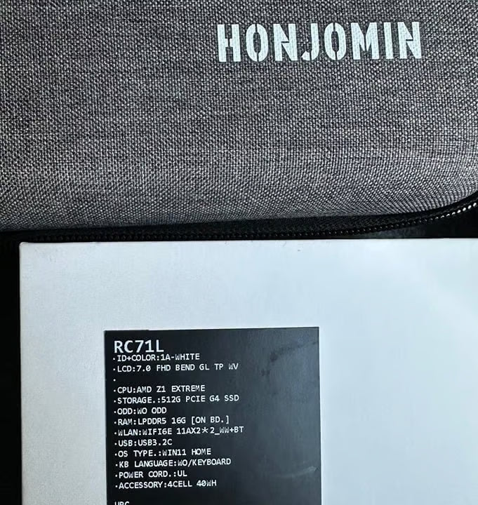 ASUS ROG Ally Z1 Extreme 512GB- Barely Used Mint condition 2O19