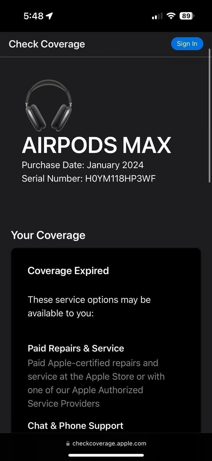 AirPods Max 2B78