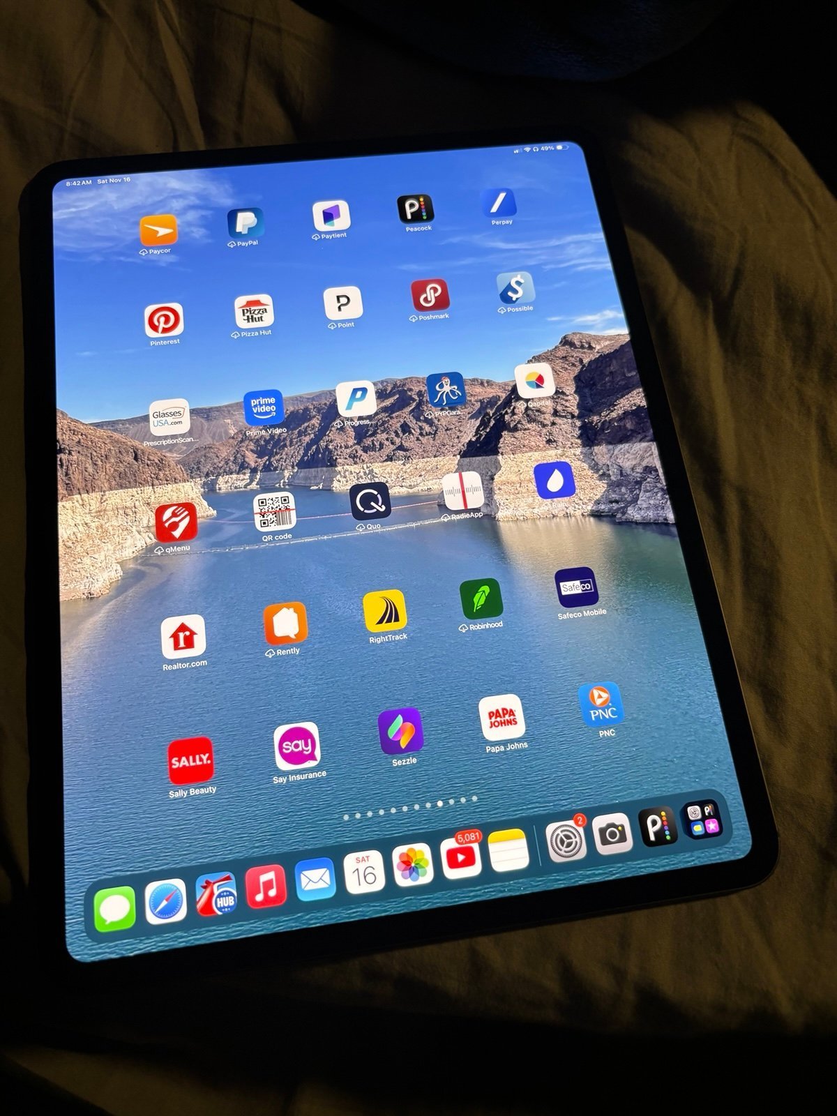 Apple iPad Pro 13 m4 256 space gray  cellular can’t but used on cellular 8T25