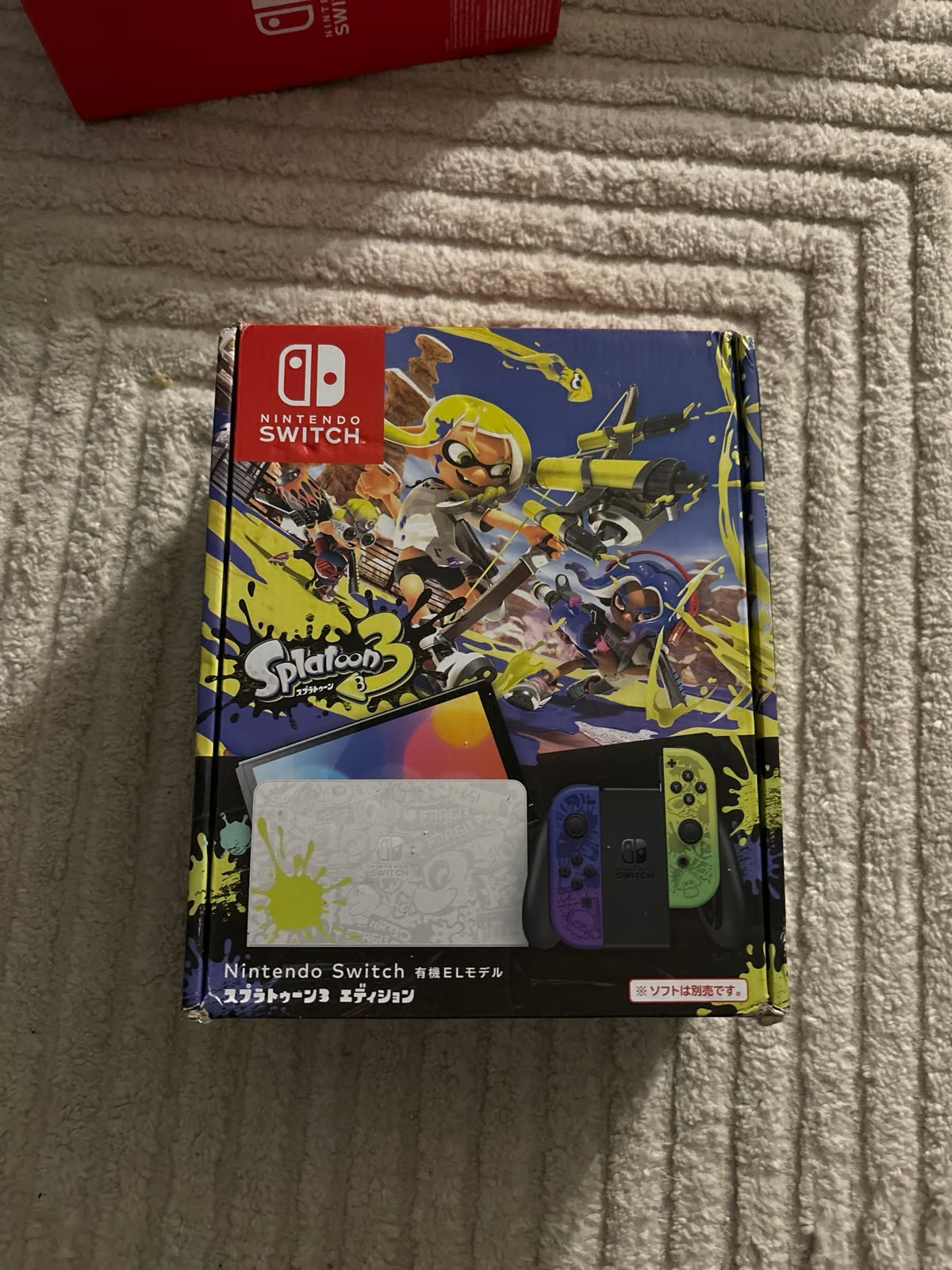 Nintendo Switch OLED Splatoon 9Q77