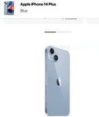 Apple iPhone 14 Plus 128 GB in Blue for Unlocked 8Y27