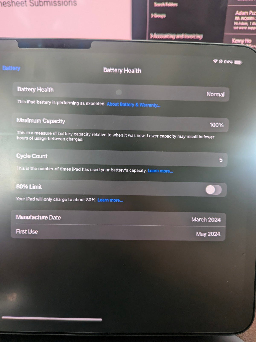 iPad Pro 11 inch m4 Bundle Space Grey (256Gb) 9Z53