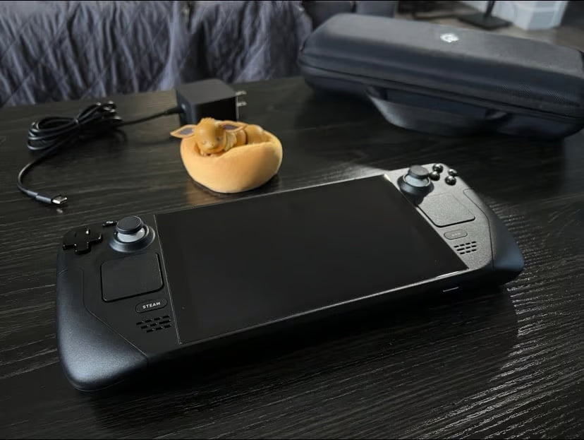 Steam Deck 1tb +256 Micro SD Card & Original Charger/Case Incl 1Y73