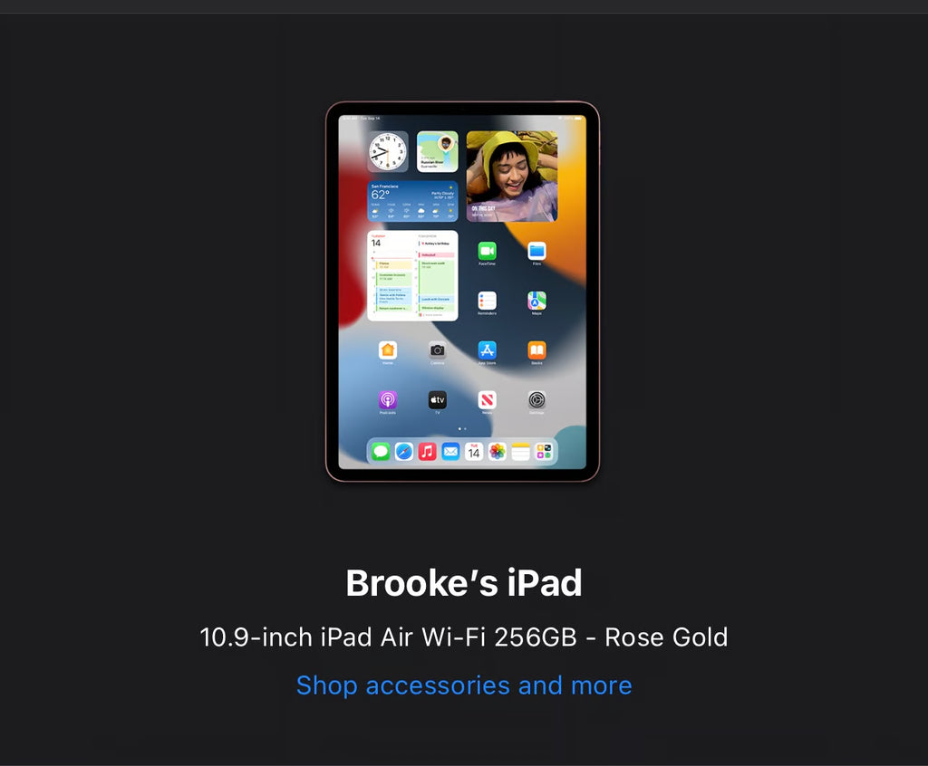 Apple iPad Air 4th Generation 9T26