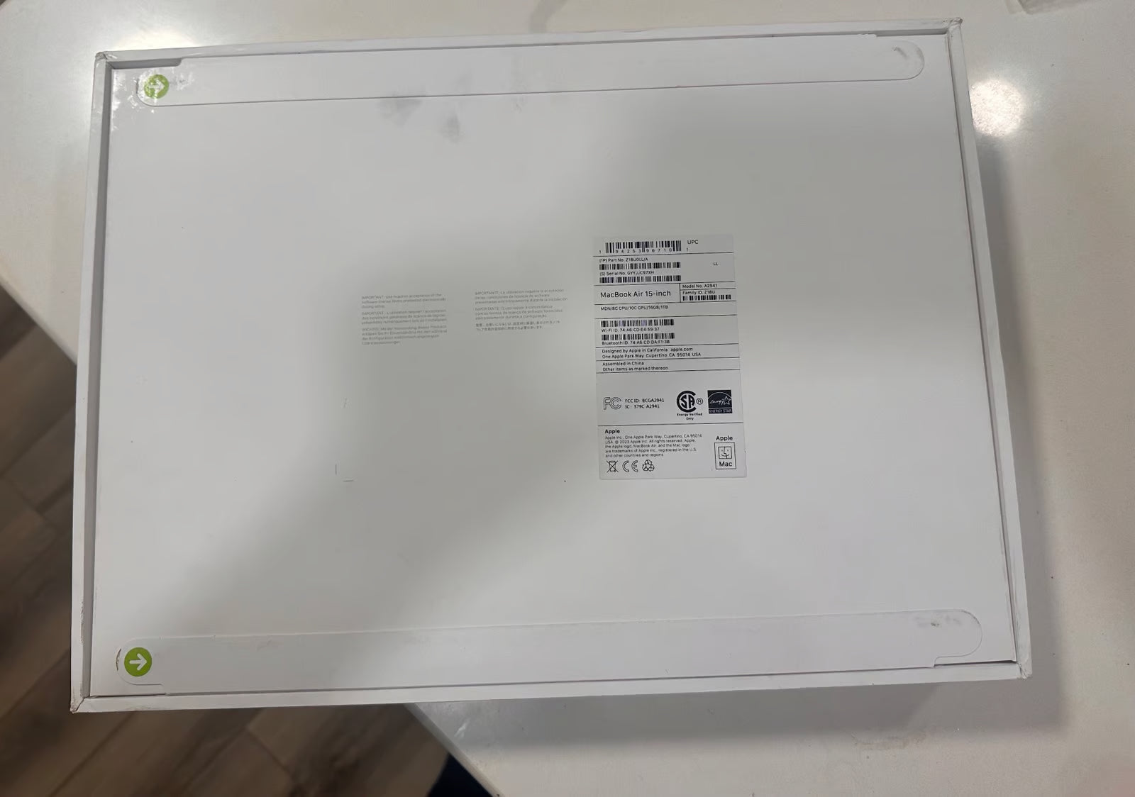 macbook air m2 16gb 15鈥?BRAND NEW 6J99
