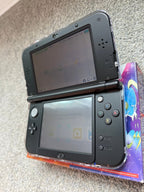 New Nintendo 3DS XL Pokemon Sun and Moon Solgaleo and Lunala in Black