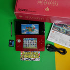 Nintendo 3DS Gundam Char Customized W/ 32GB, Charger, Stylus & 60+ Games