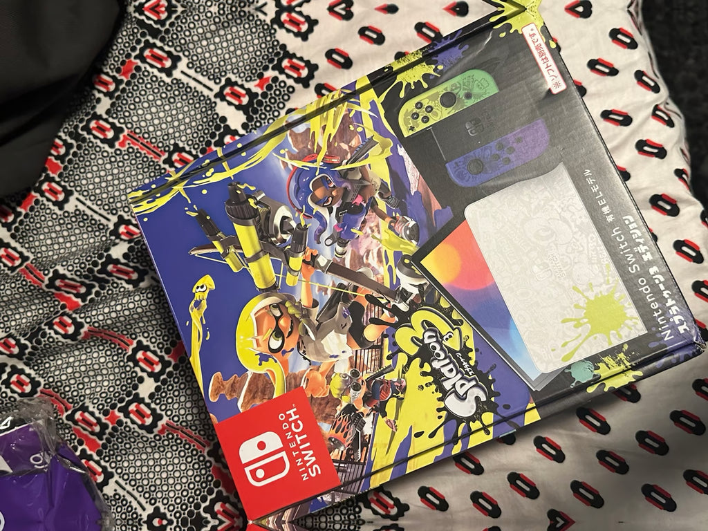 Nintendo switch oled splatoon 8S72