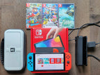 Nintendo Switch OLED bundle with games 6K75
